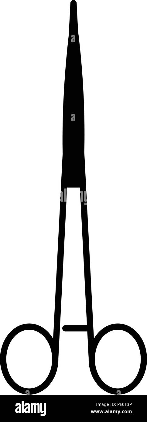 Surgery scissors Stock Vector Images - Alamy