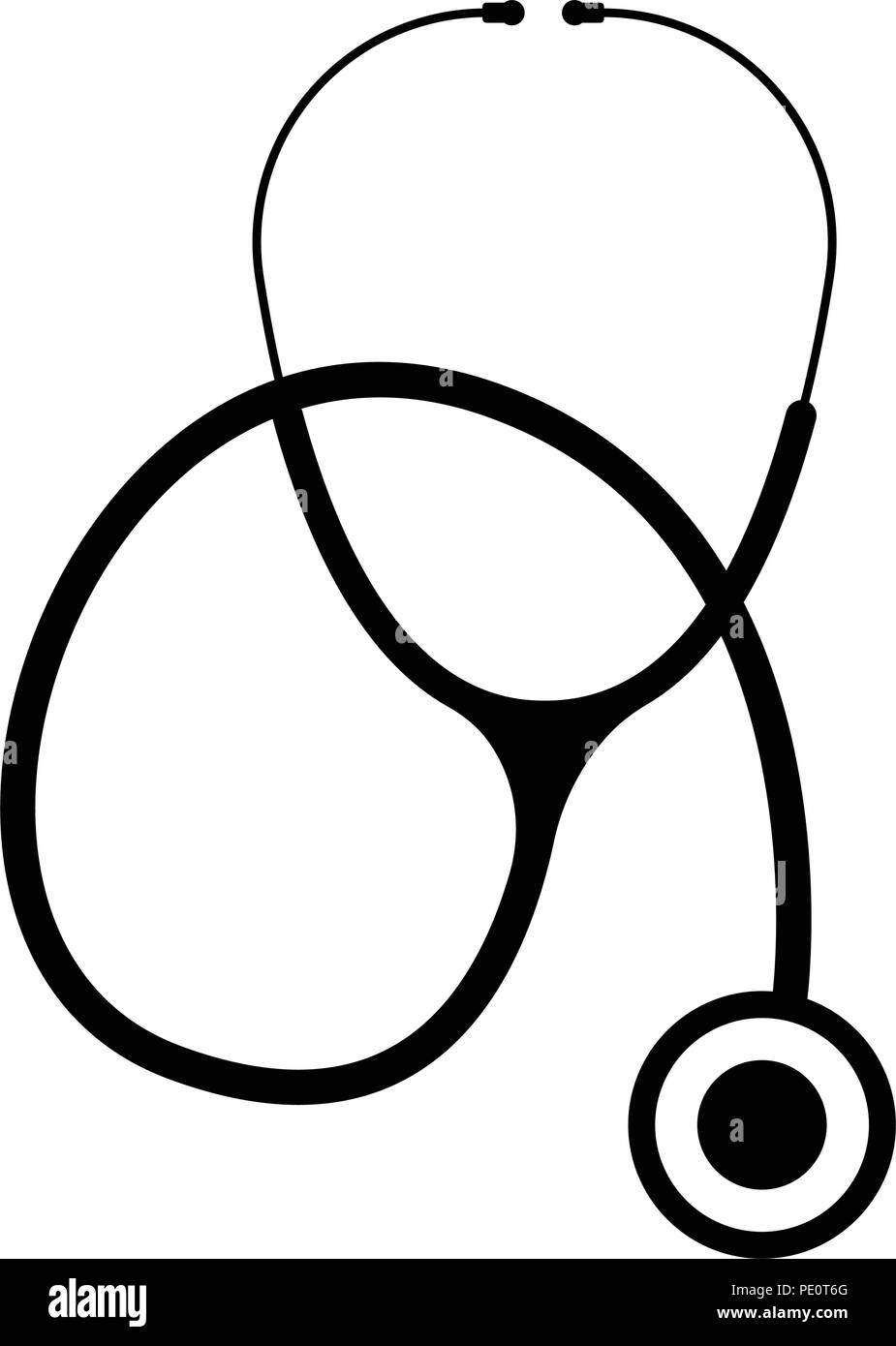 Isolated stethoscope icon Stock Vector Image & Art - Alamy