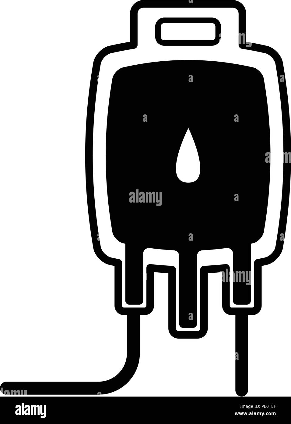 Isolated blood bag icon Stock Vector Image & Art Alamy