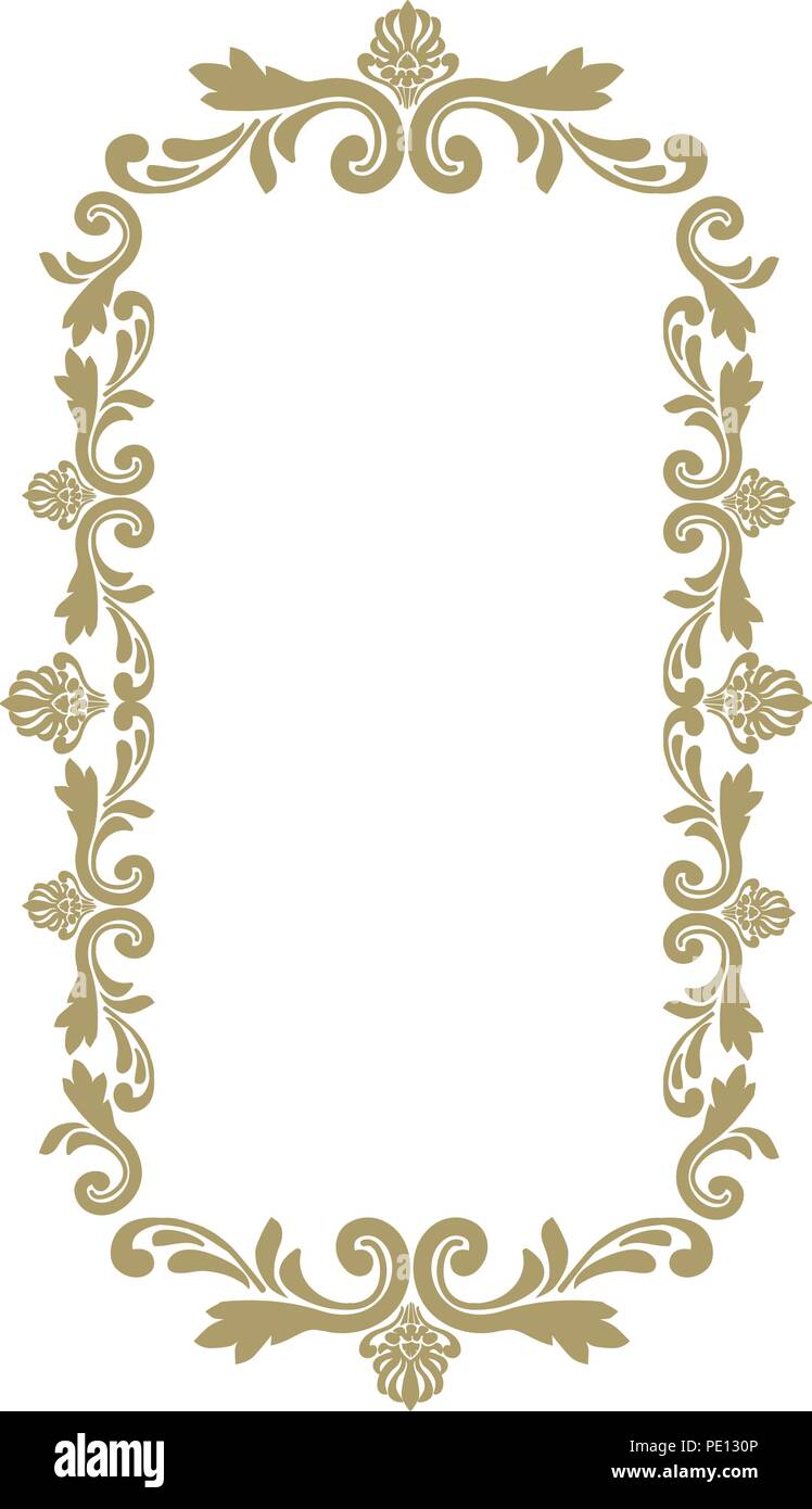 gold and luxury damask ornament Stock Vector Image & Art - Alamy