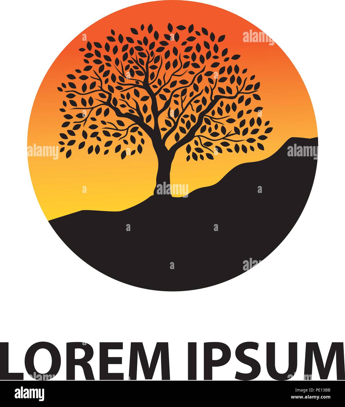 Tree of life buddhism Stock Vector Images - Alamy