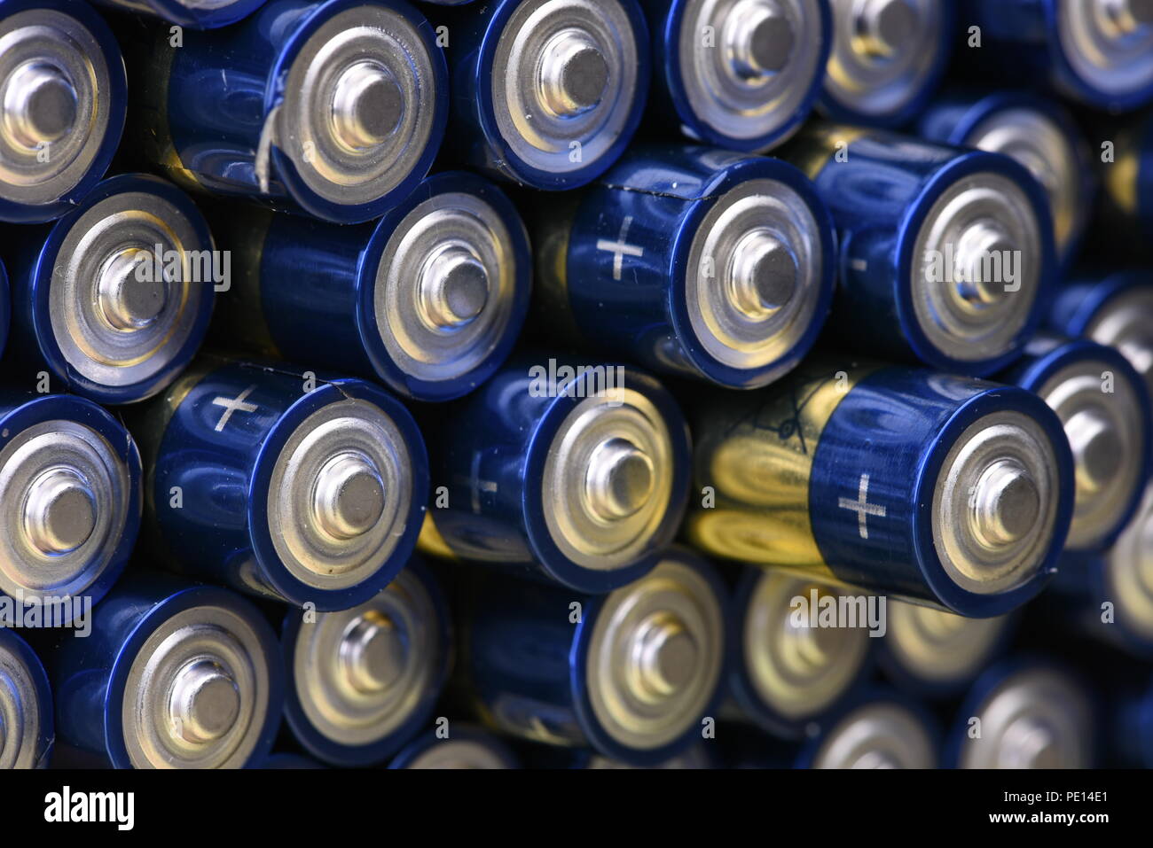 Alkaline battery size AAA Stock Photo Alamy
