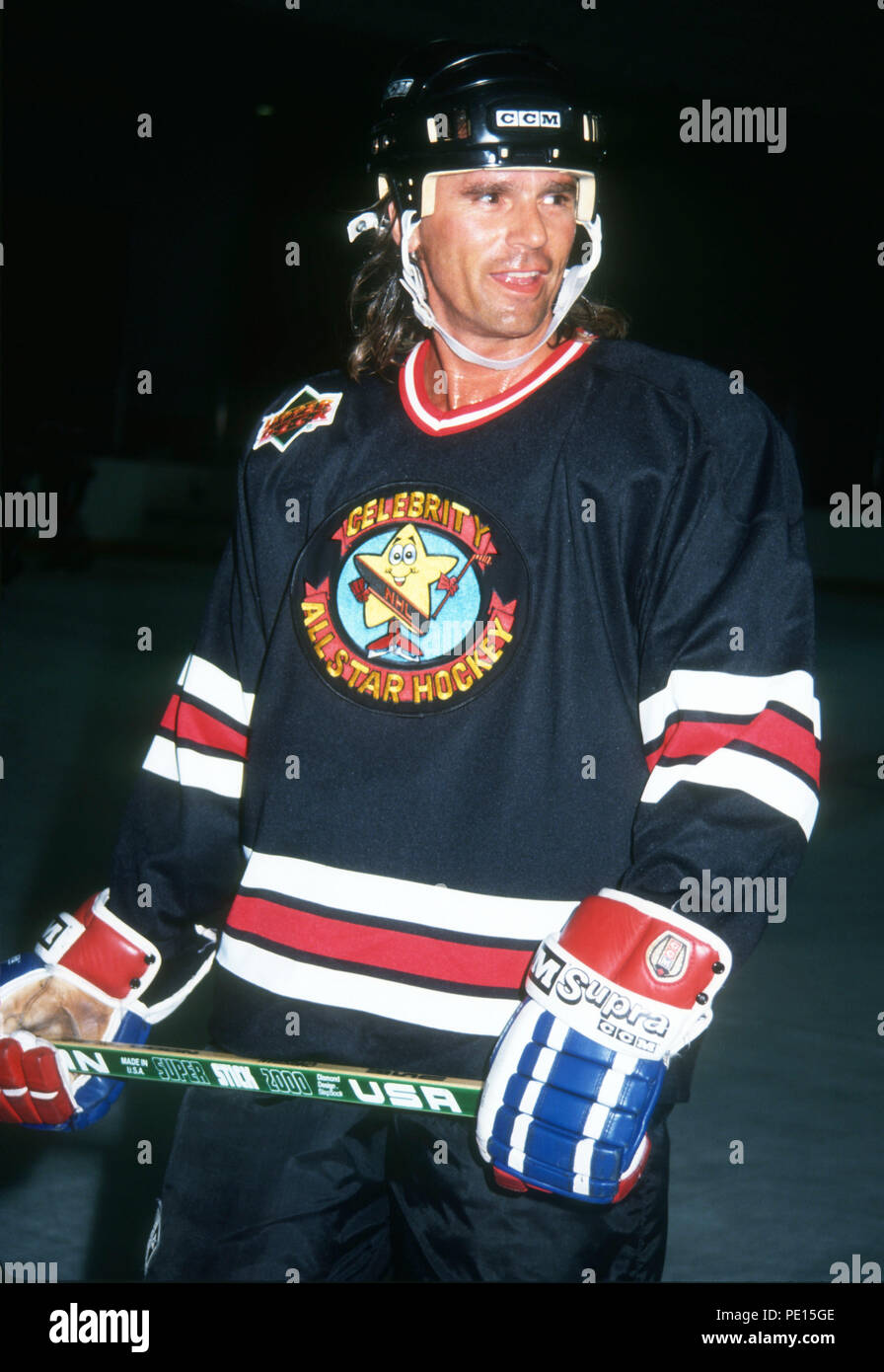 Los Angeles Ca June 14 Actor Richard Dean Anderson Attends T J Martell Foundation Rock And Charity Celebration On June 14 1992 At Ice O Plex Ice Rink In Los Angeles California