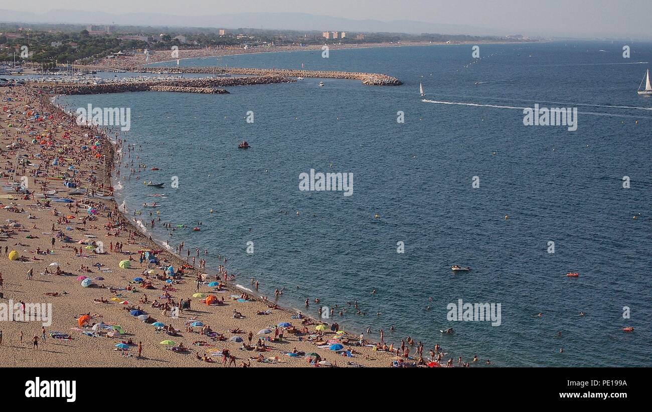 Argeles sur mer beach hi-res stock photography and images - Alamy