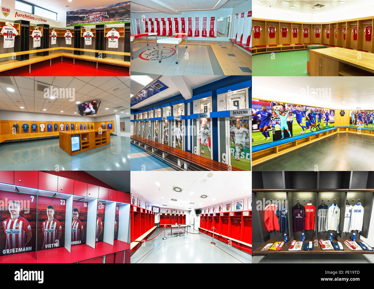 Changing rooms and football hires stock photography and images Alamy