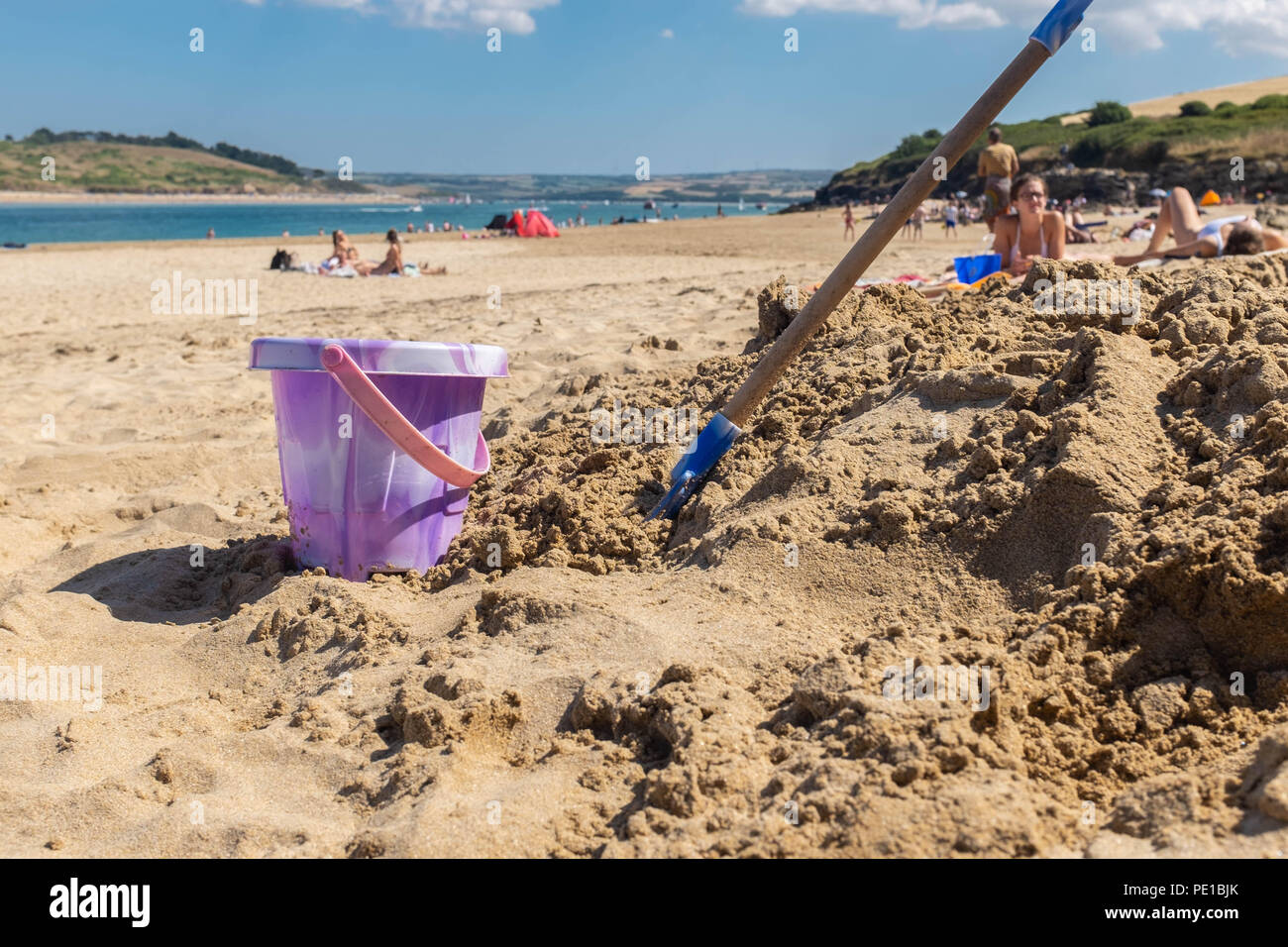St. Cove, beach, Padstow, Cornwall Stock Photo Alamy