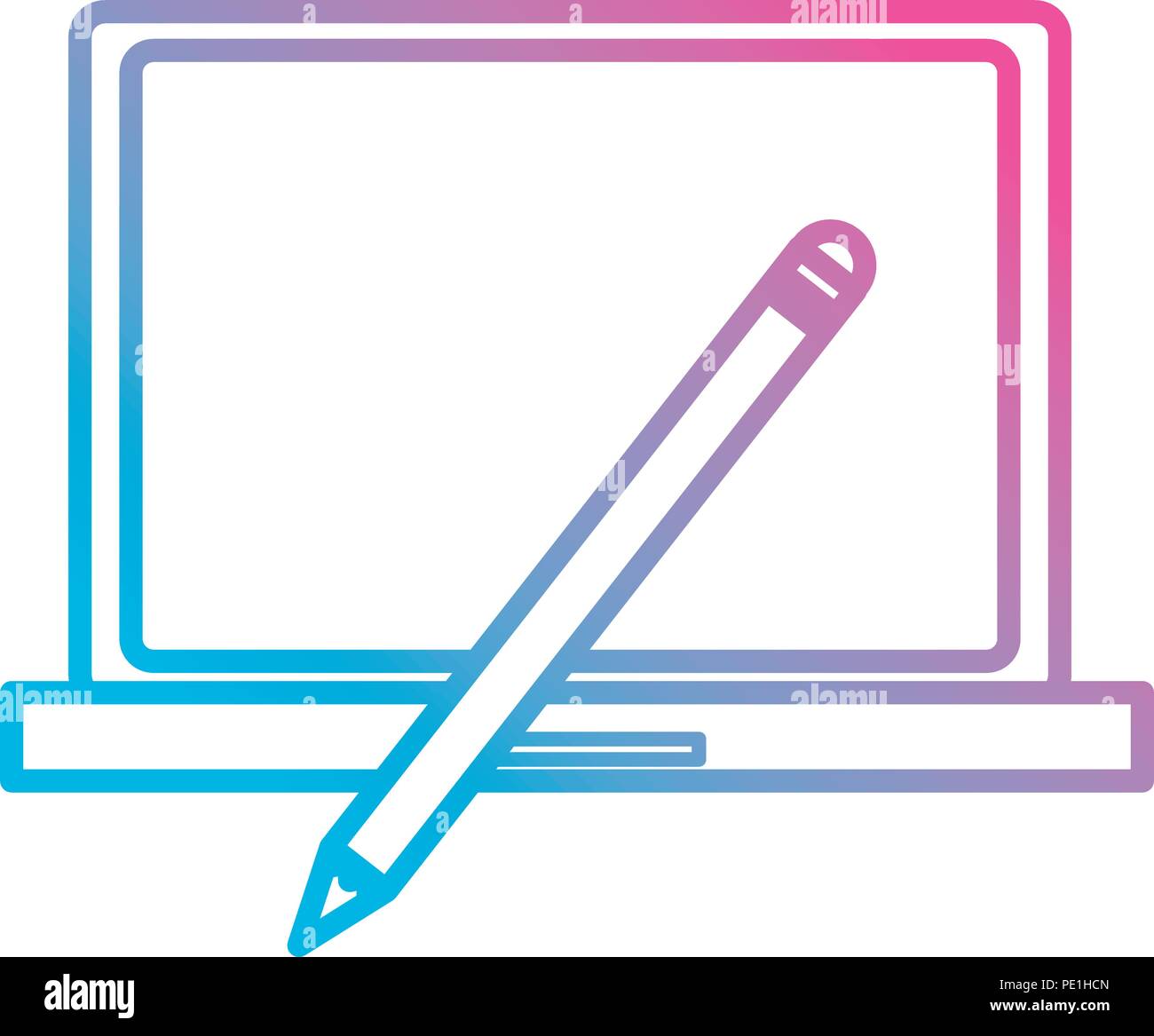 School supply display Stock Vector Images - Alamy