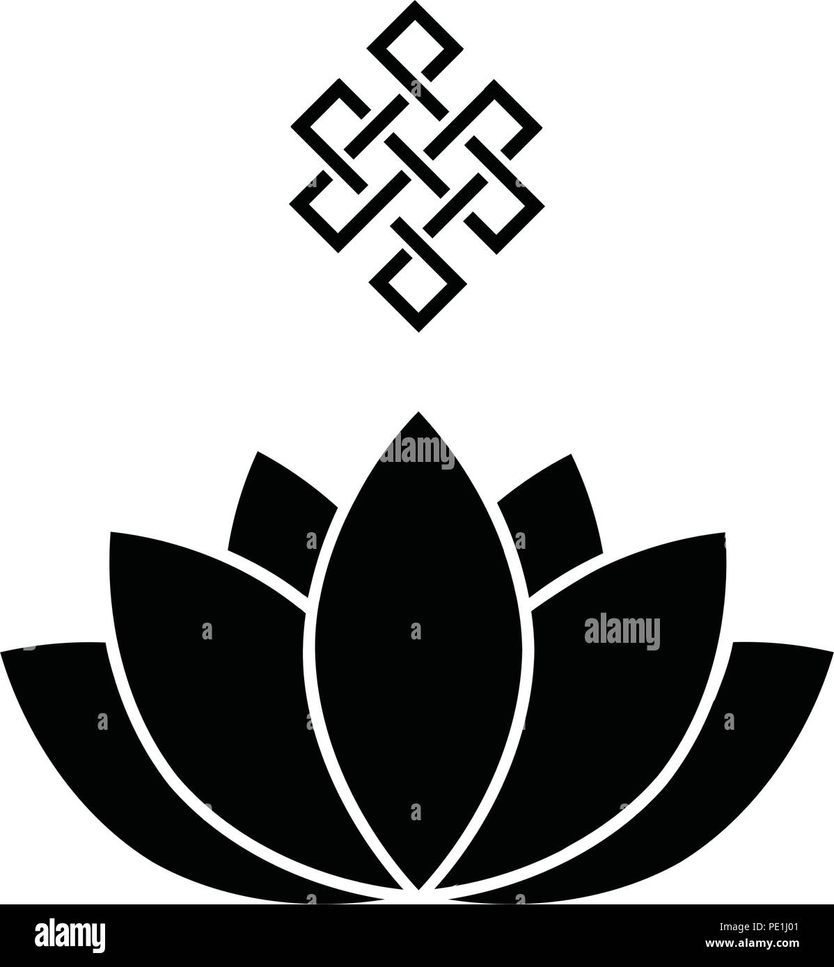 lotus flower Stock Vector