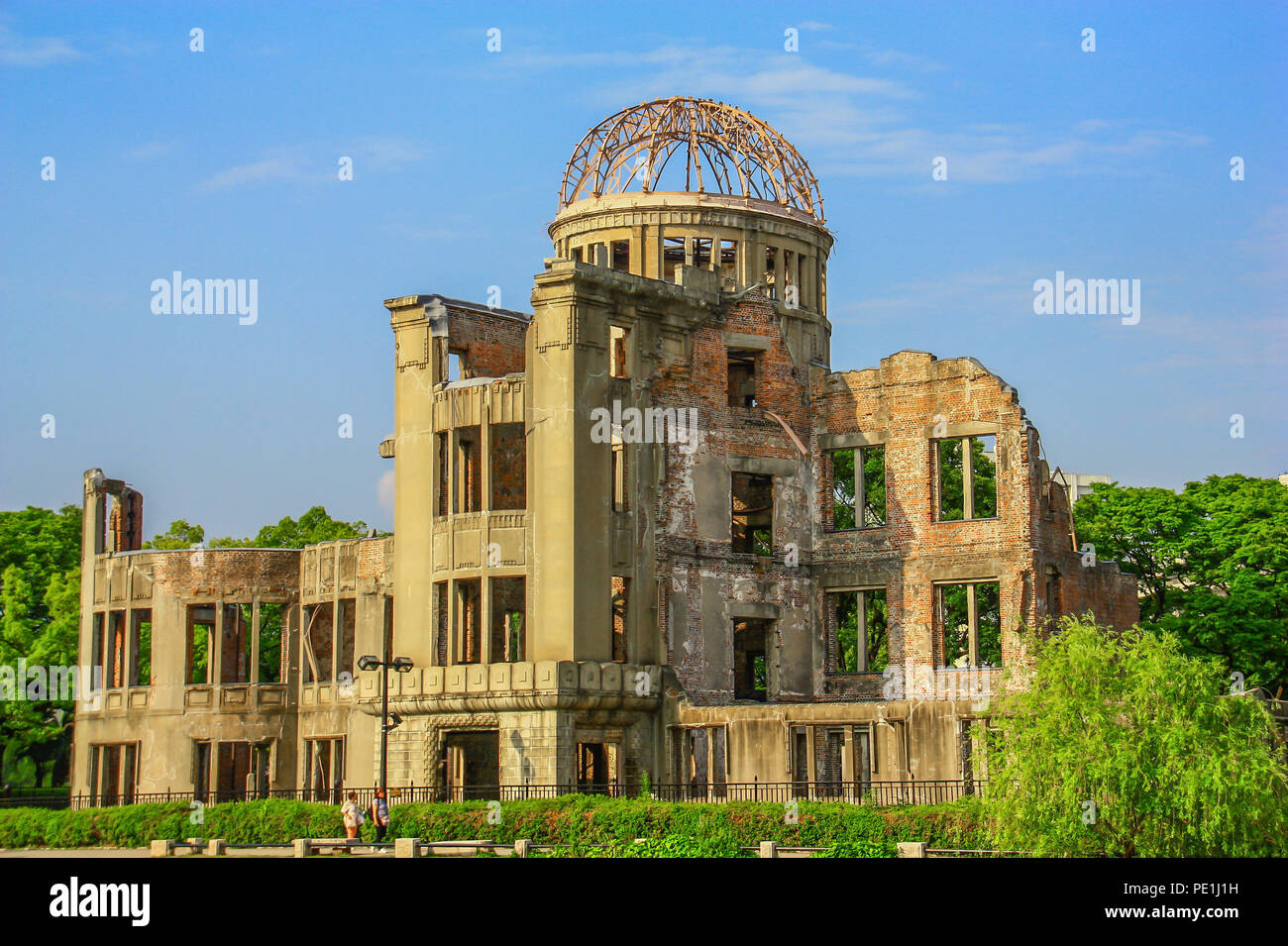 Hiroshima, Japan known as the first city in history to be targeted by