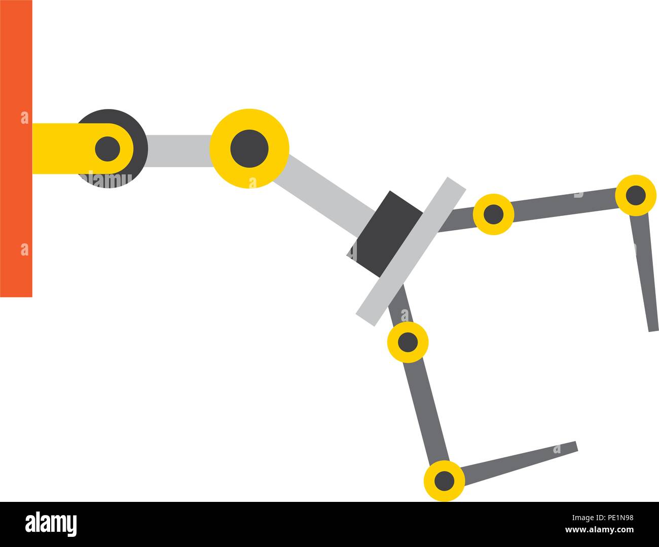 robotic hand machine icon Stock Vector Image & Art - Alamy