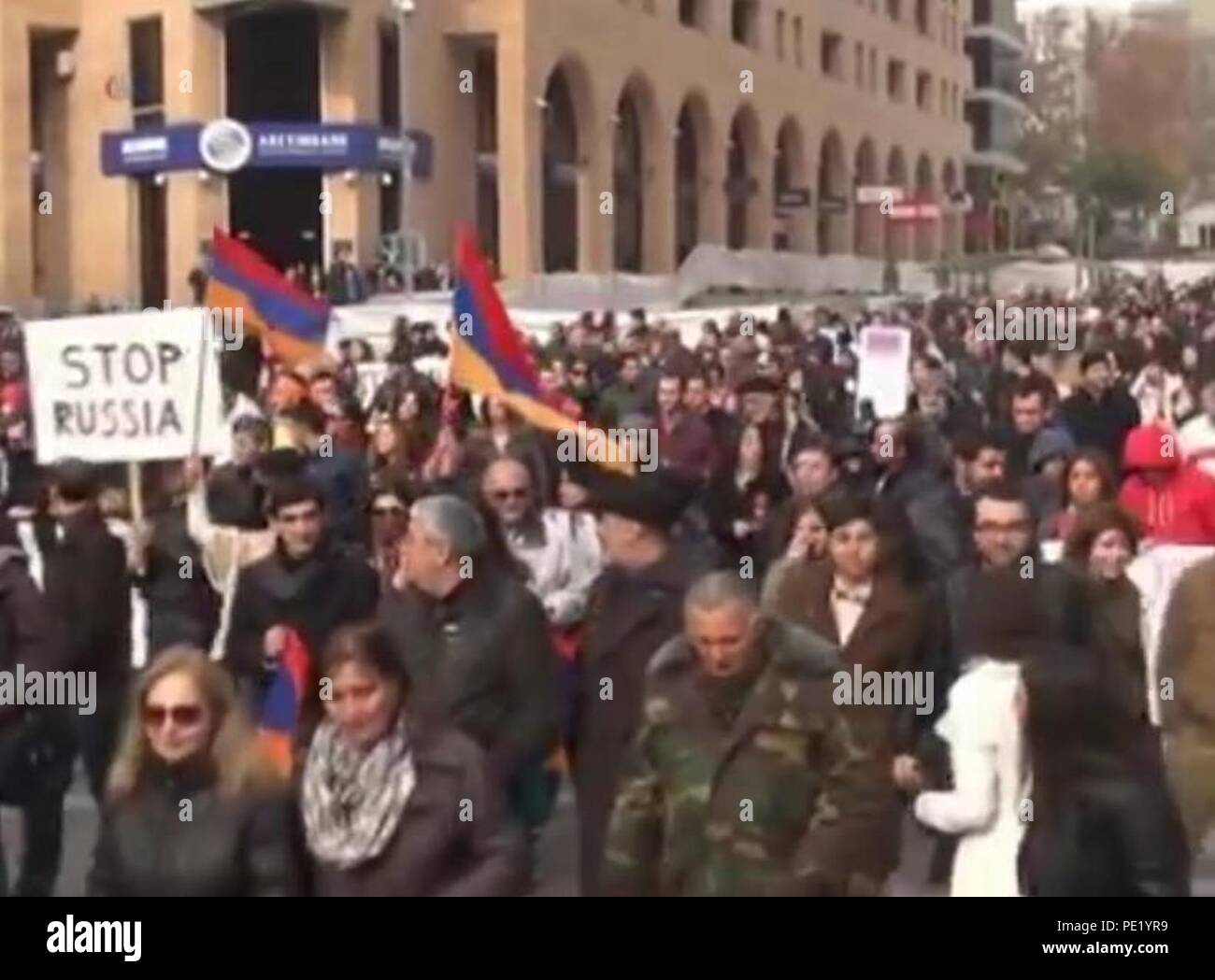 Yerevan protest hires stock photography and images Alamy