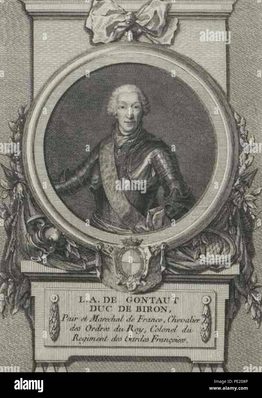 Antoine de Gontaut, Duke of Biron, Marshal of France, portrait