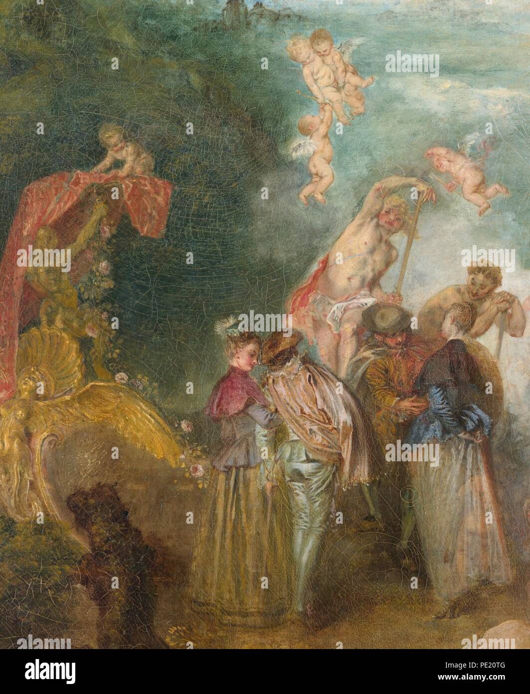 Antoine Watteau 037 Stock Photo Alamy