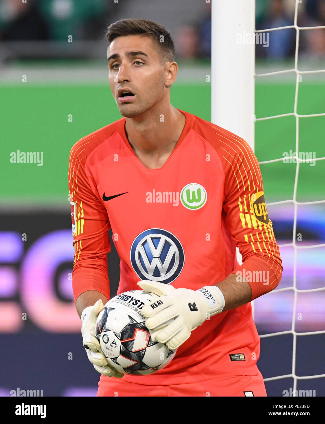 Wolfsburg, Germany. 11th Aug, 2018. Soccer, VfL Wolfsburg vs SSC