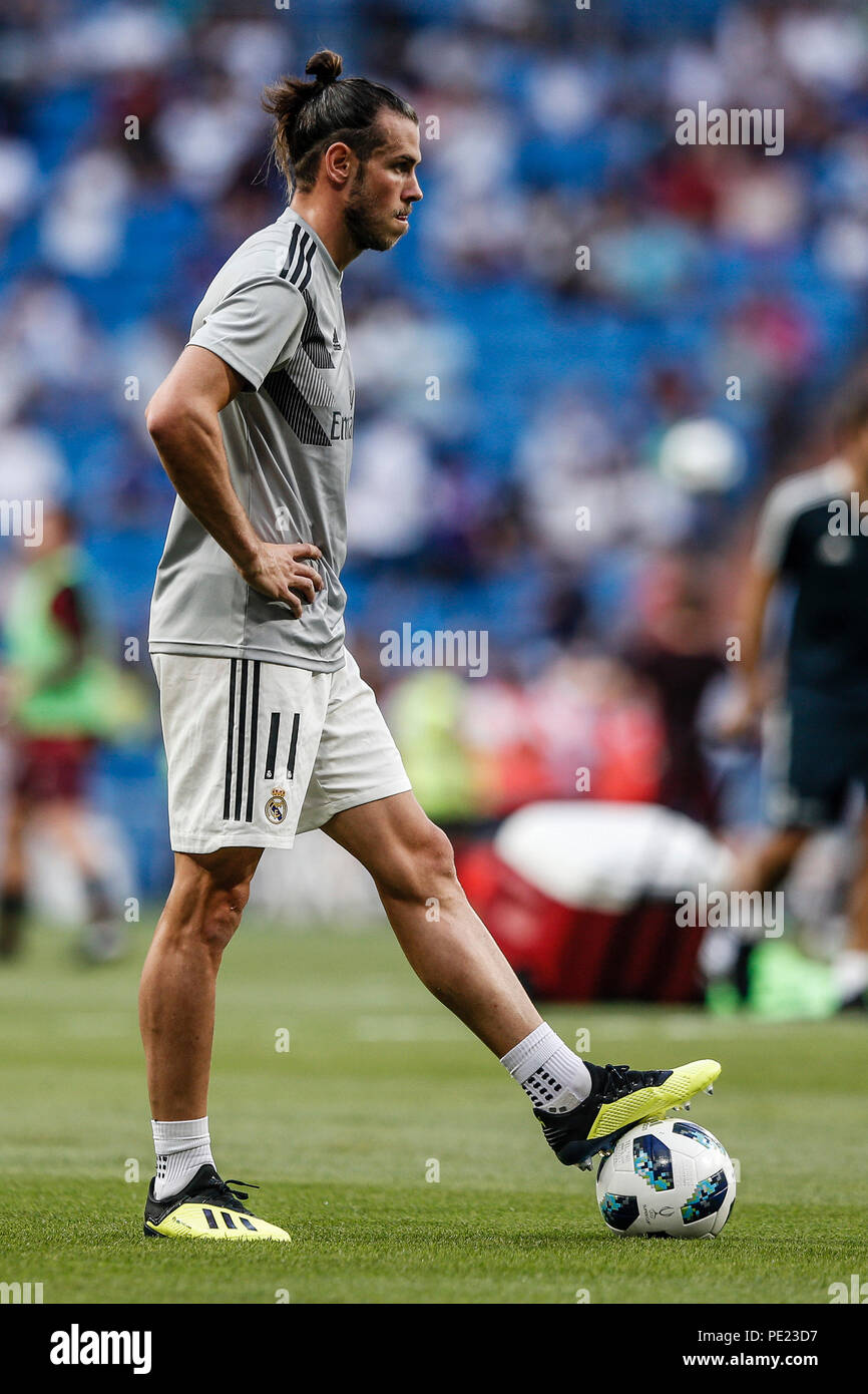 Santiago Bernabeu Madrid Spain. 11th Aug 2018. Pre Season