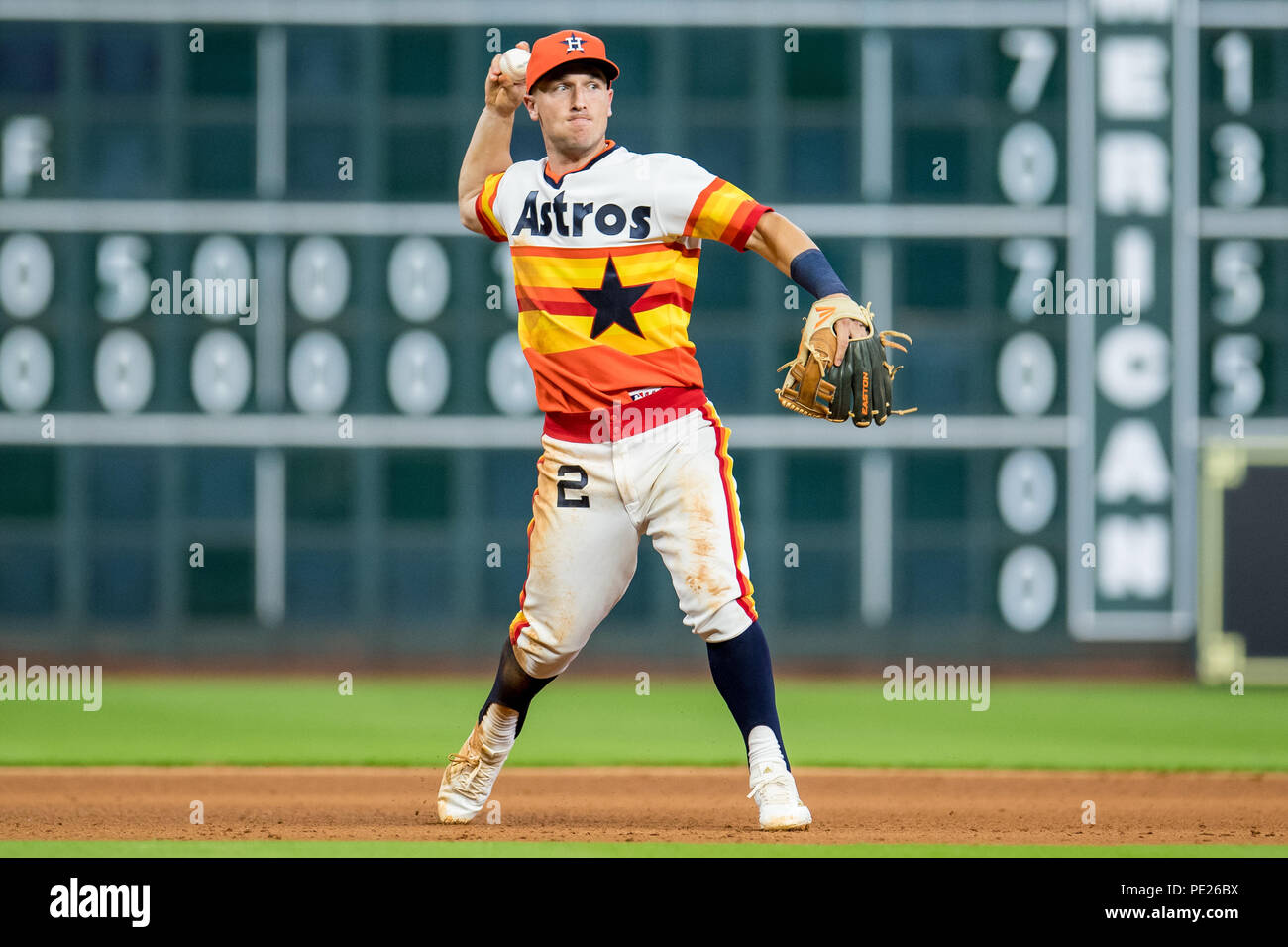 August 10, 2018: Houston Astros third baseman Alex Bregman (2