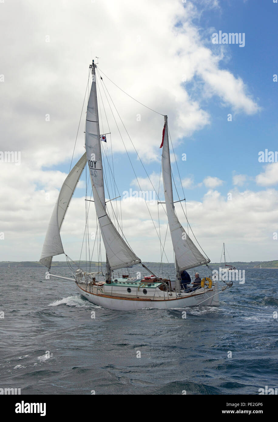 Suhaiii, the yacht on which Robin KnoxJohnston became the first man to