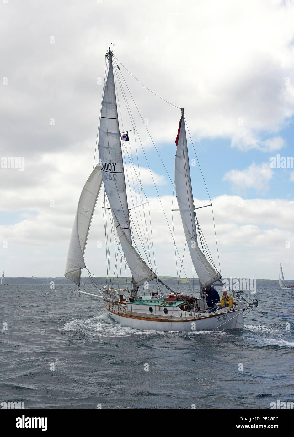 Suhaiii, the yacht on which Robin KnoxJohnston became the first man to