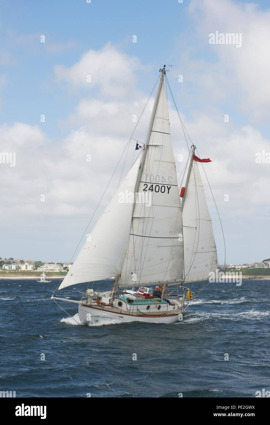 Suhaiii, the yacht on which Robin KnoxJohnston became the first man to