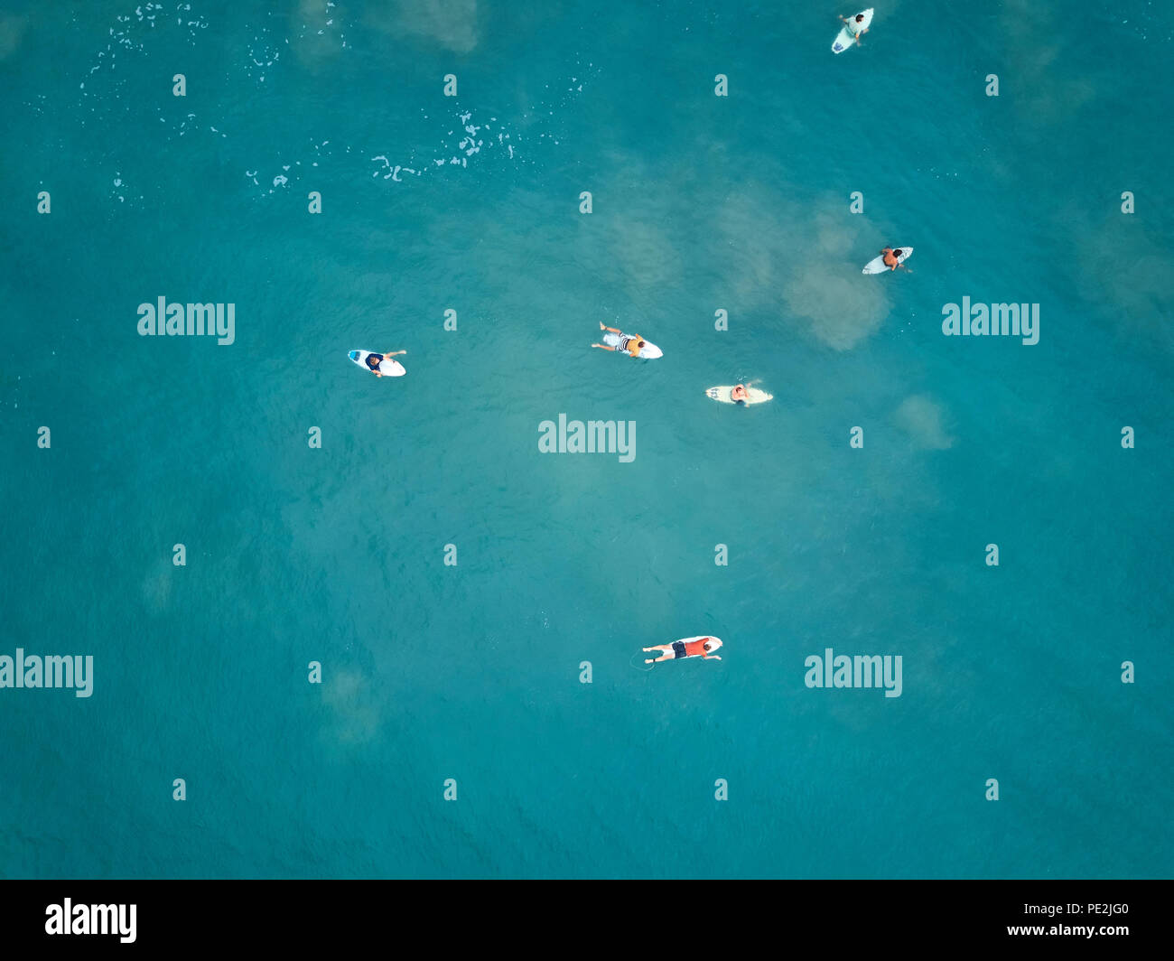 Aerial ocean wave surfing hi-res stock photography and images - Alamy