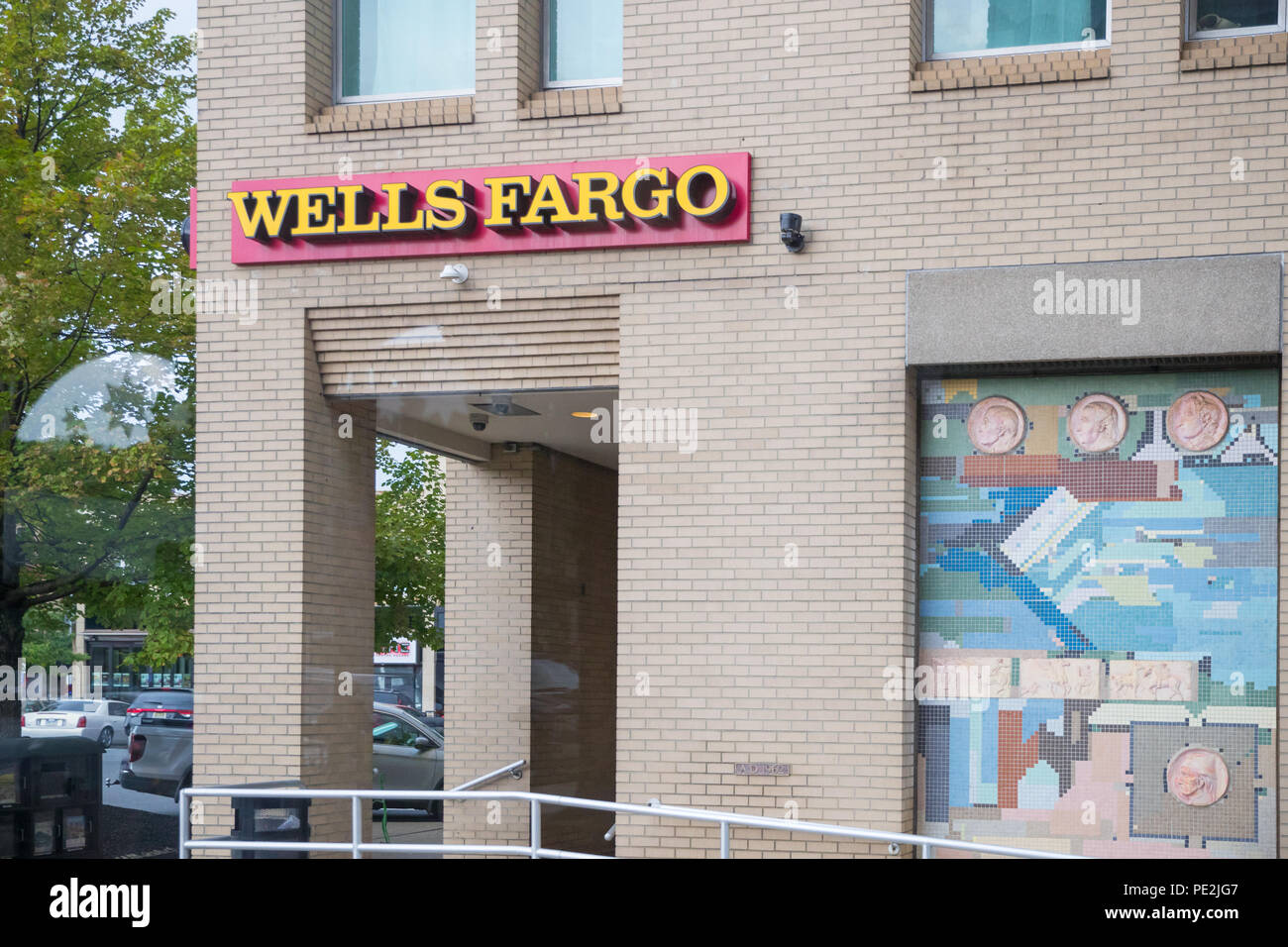 EASTON, PA August 11, 2018 A Wells Fargo Retail Bank Branch. Wells Fargo is a Provider of