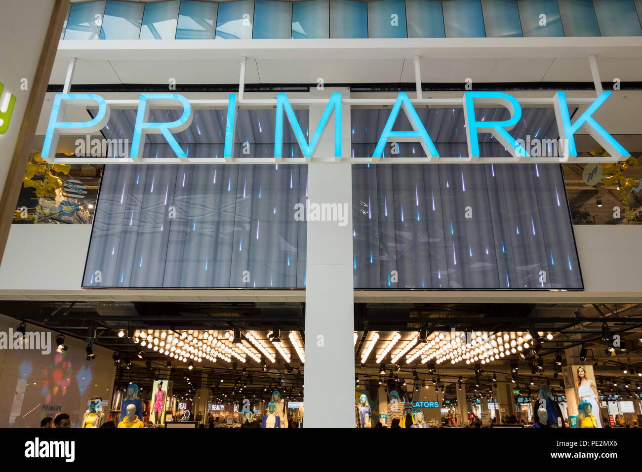 Primark, Westfields Shopping Centre, Ariel Way, White City, London
