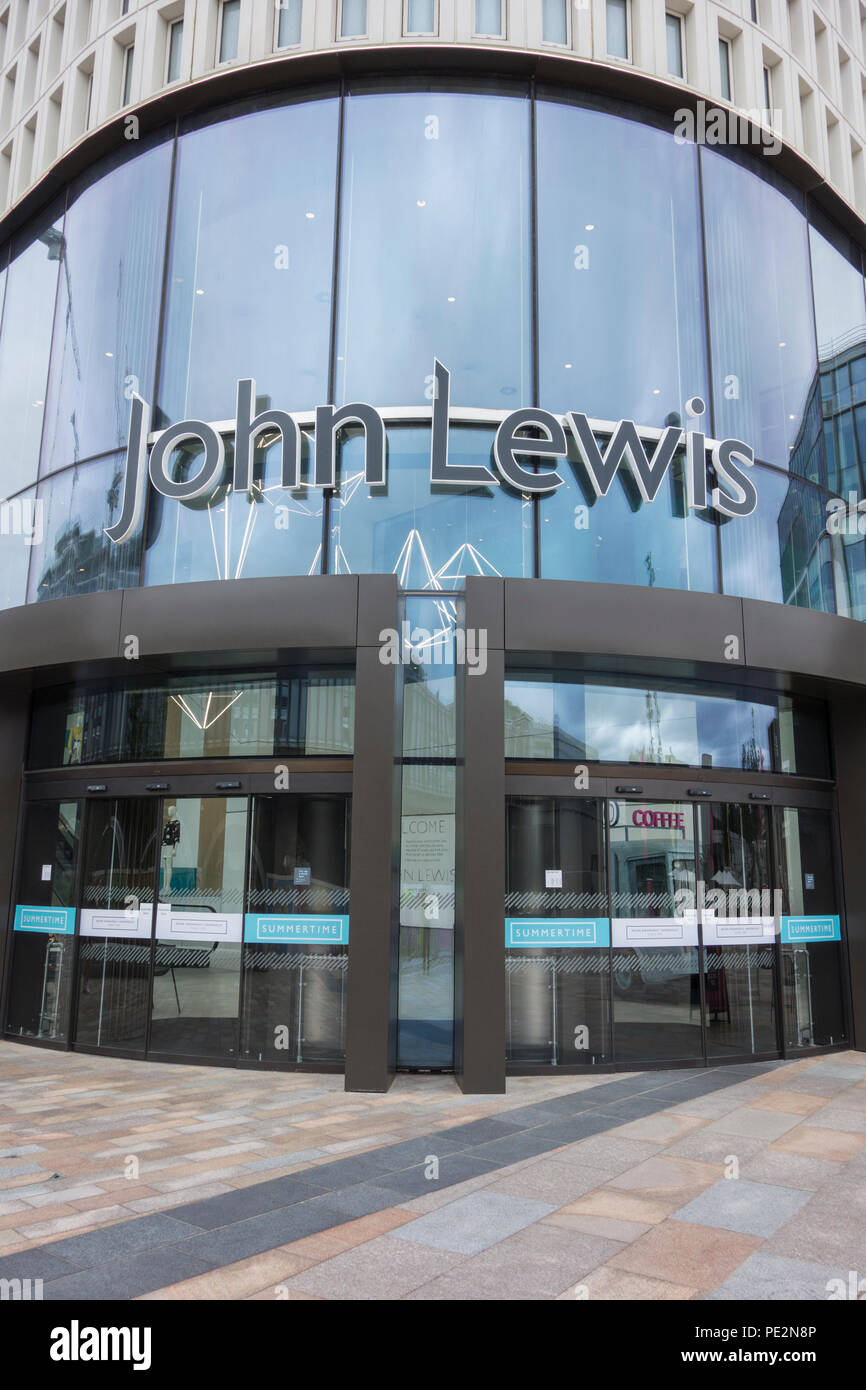 John Lewis department store, Ariel Way, White City, London, W12, UK Stock Photo