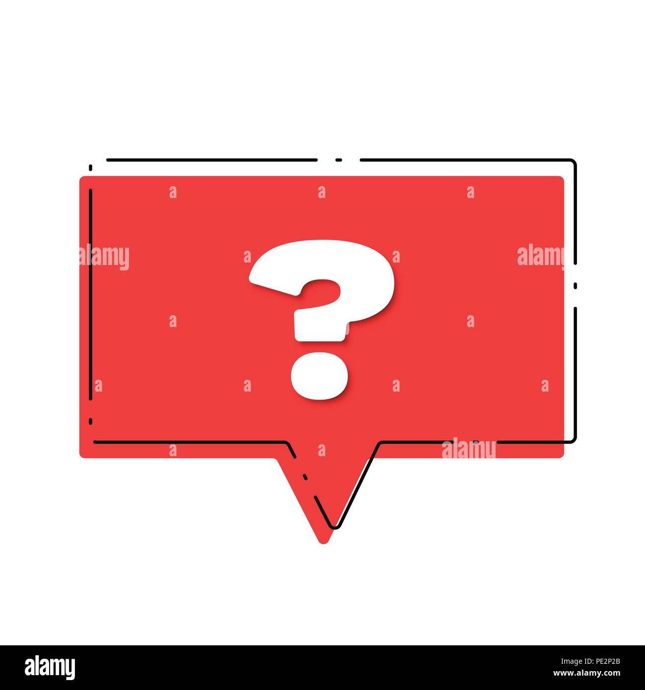 why-stamp-stock-vector-images-alamy