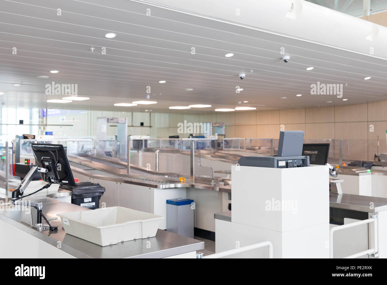 Security safety check stop airport brussels zaventem Stock Photo Alamy