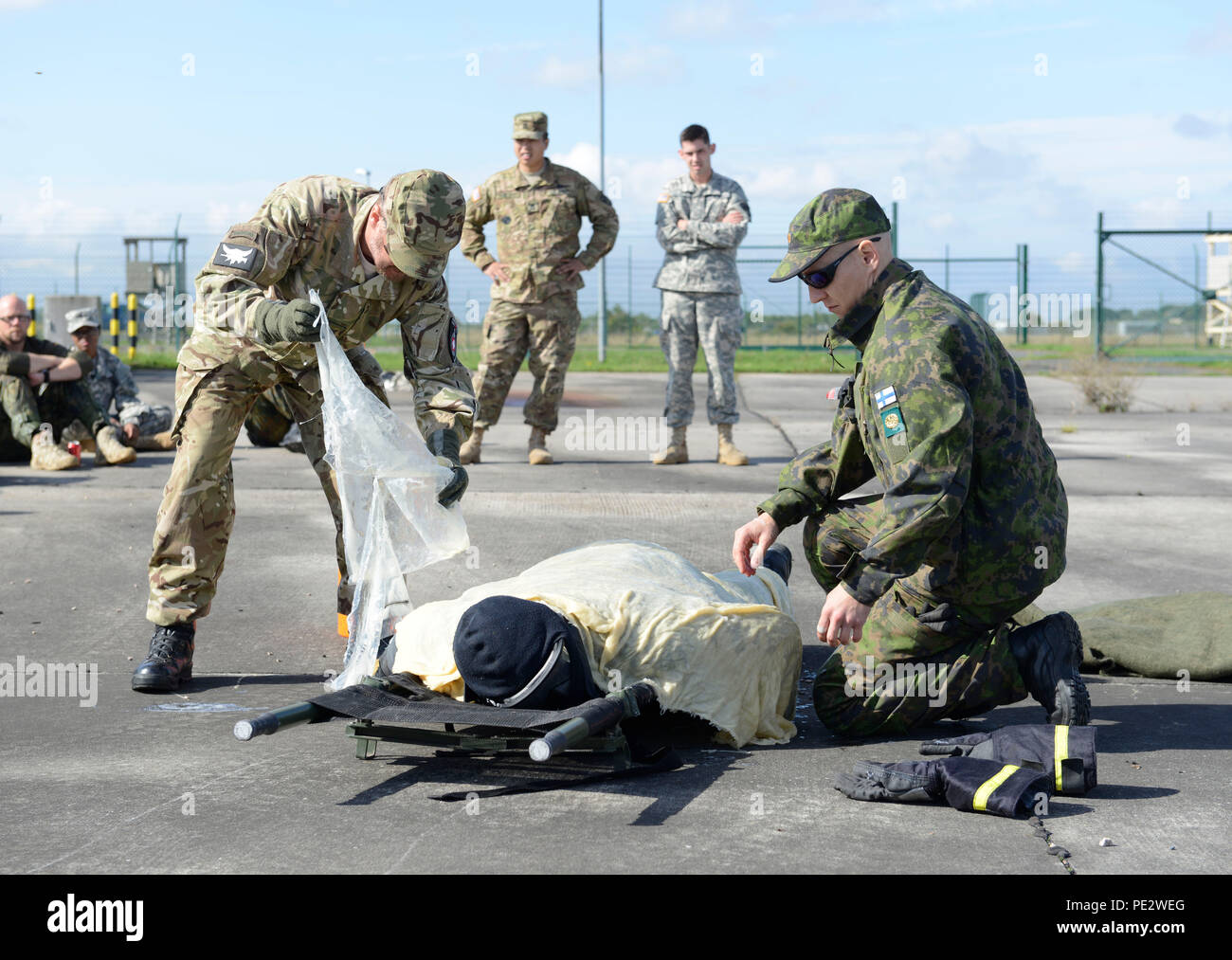 International Combat Life Saver Course High Resolution Stock