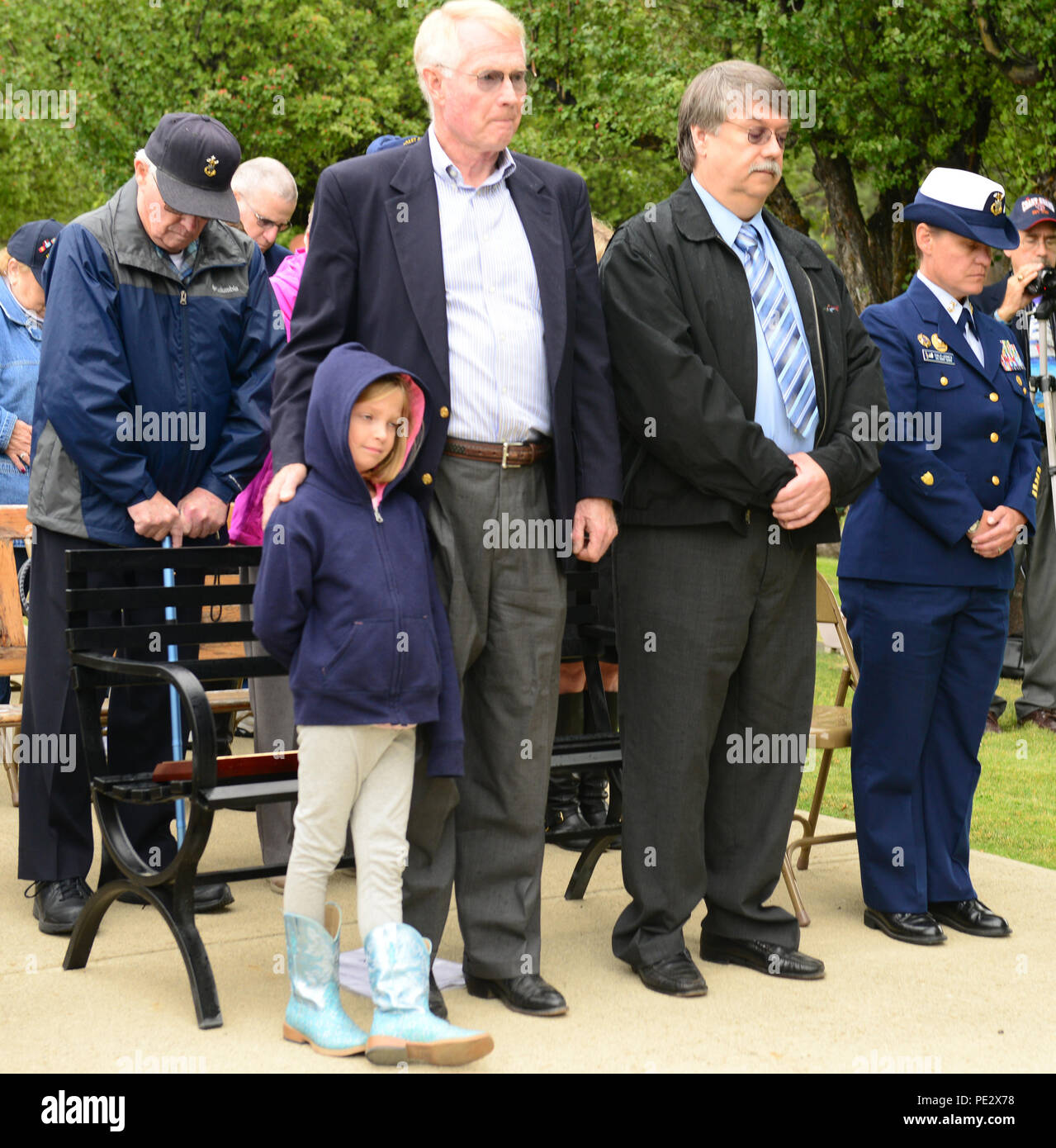 During the Douglas Munro Memorial Ceremony on September 25, 2015, at ...