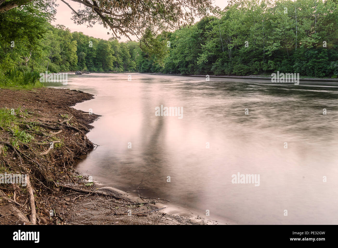 West Canada Creek in Upstate New York Stock Photo Alamy