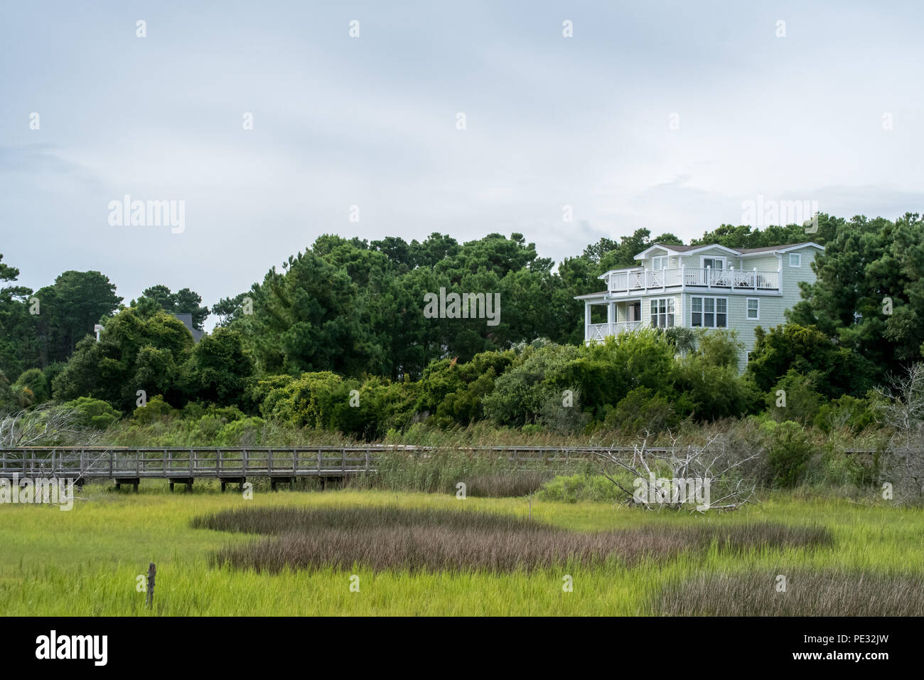 Southport North Carolina Stock Photo Alamy