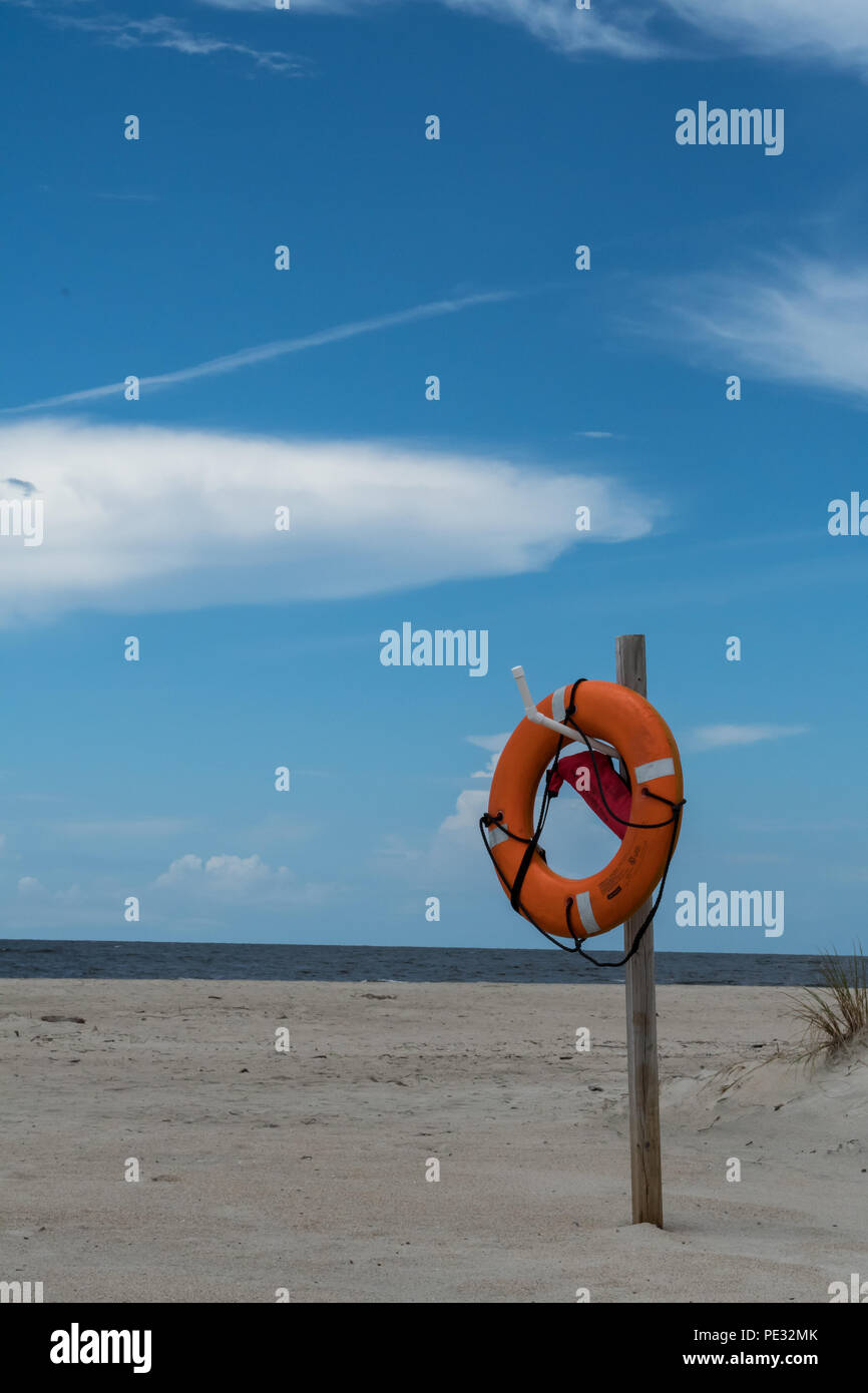 Bald Head IslandBeach, Marina, Lighthouse Stock Photo Alamy
