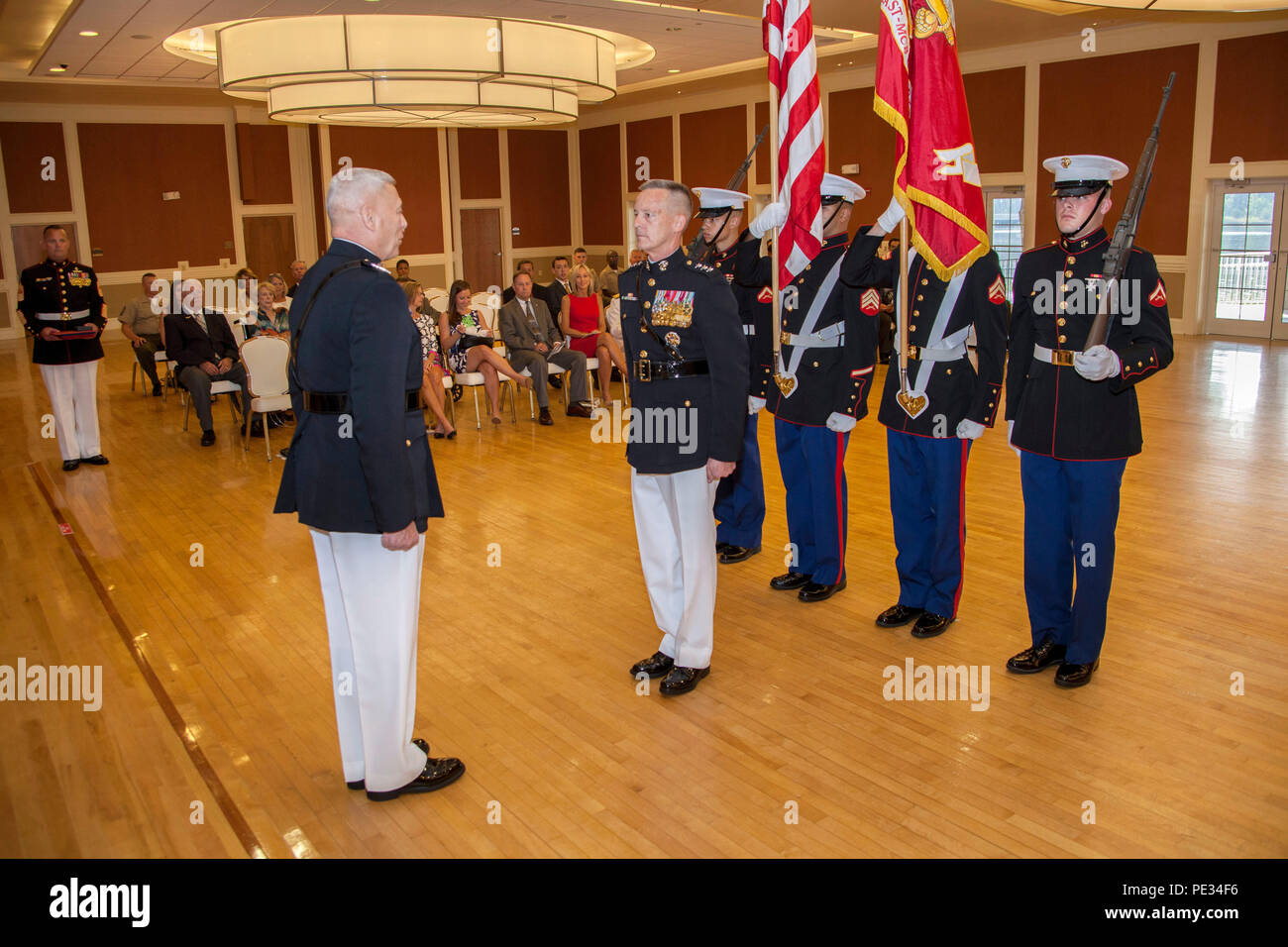 Lt. Gen. William M. Faulkner, deputy commandant of Installations and ...