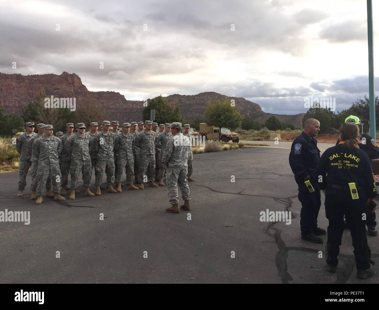 Gov. Gary Herbert activated the Utah National Guard to assist local