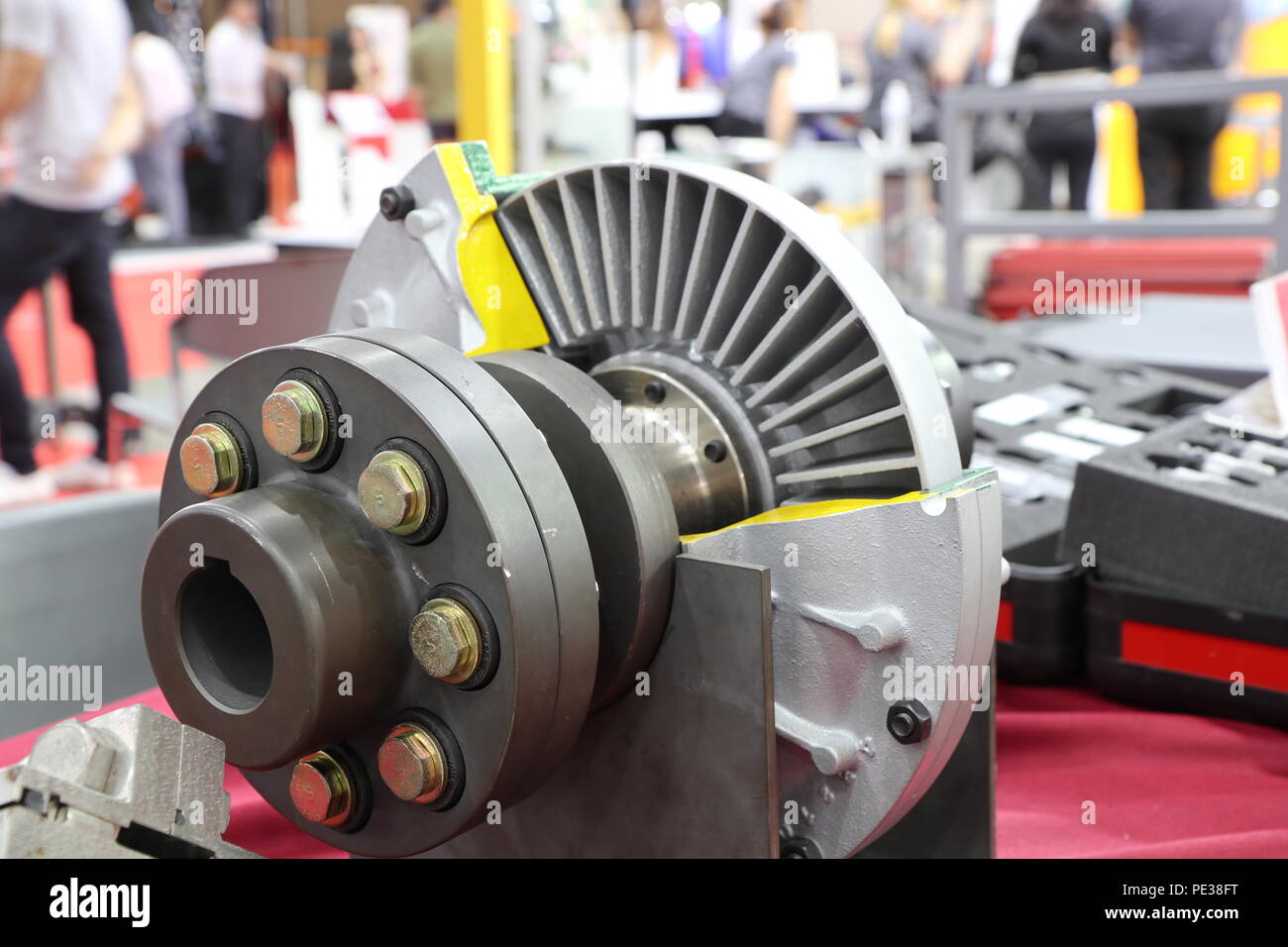 The Fluid Coupling for transmission motor power Stock Photo Alamy