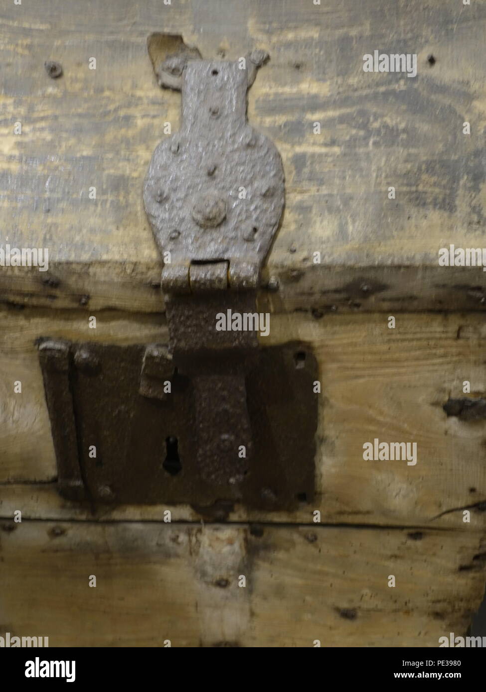 vintage latch Stock Photo