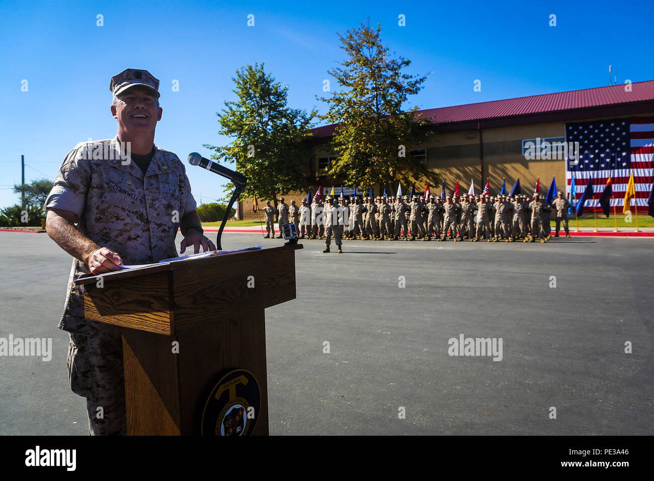 Navy Capt. Dan Cornwell, Field Medical Training BattalionWest
