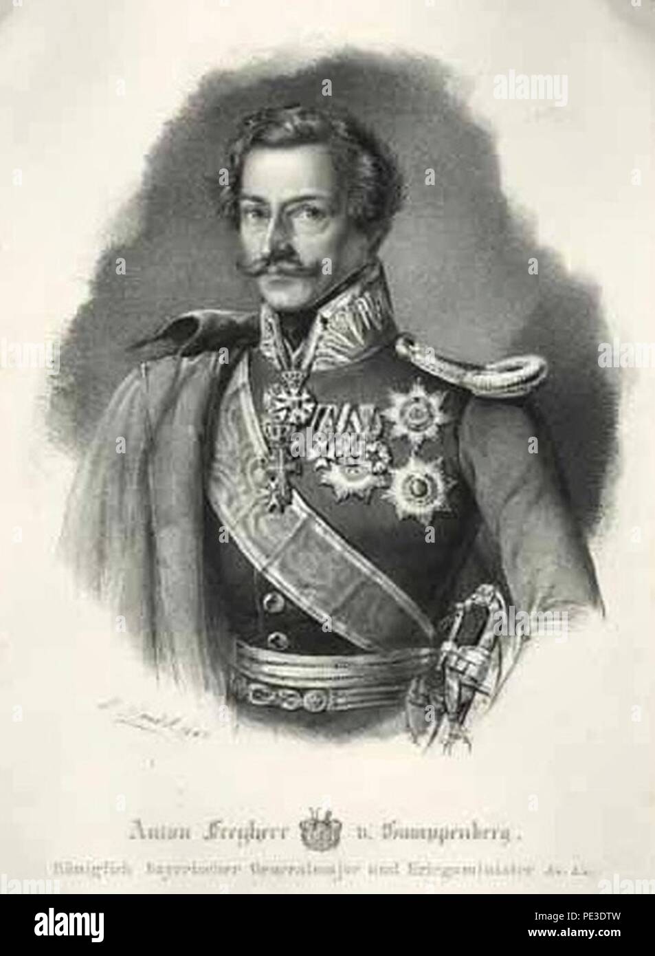 Anton von Gumppenberg 1a Stock Photo Alamy