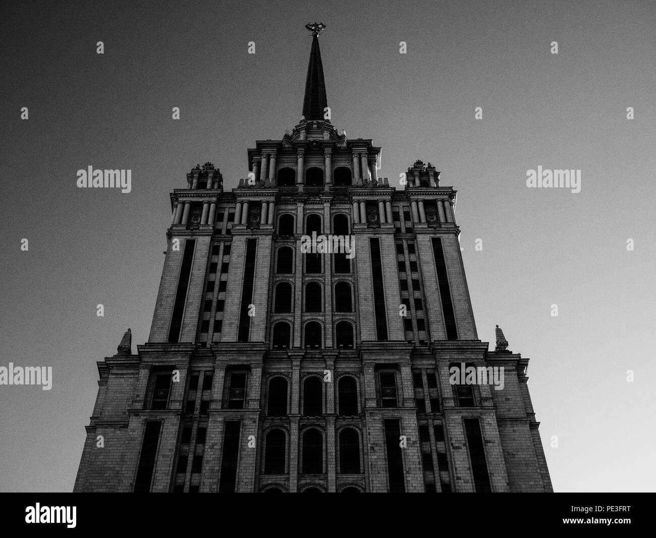 Moscow hotel Black and White Stock Photos & Images - Alamy