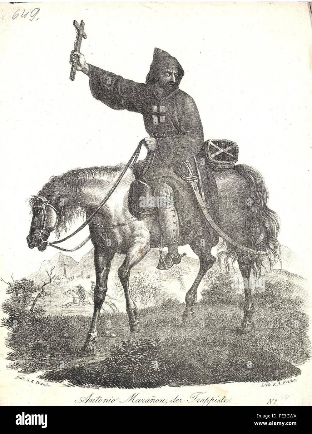 Antonio marañónel trapense Stock Photo Alamy