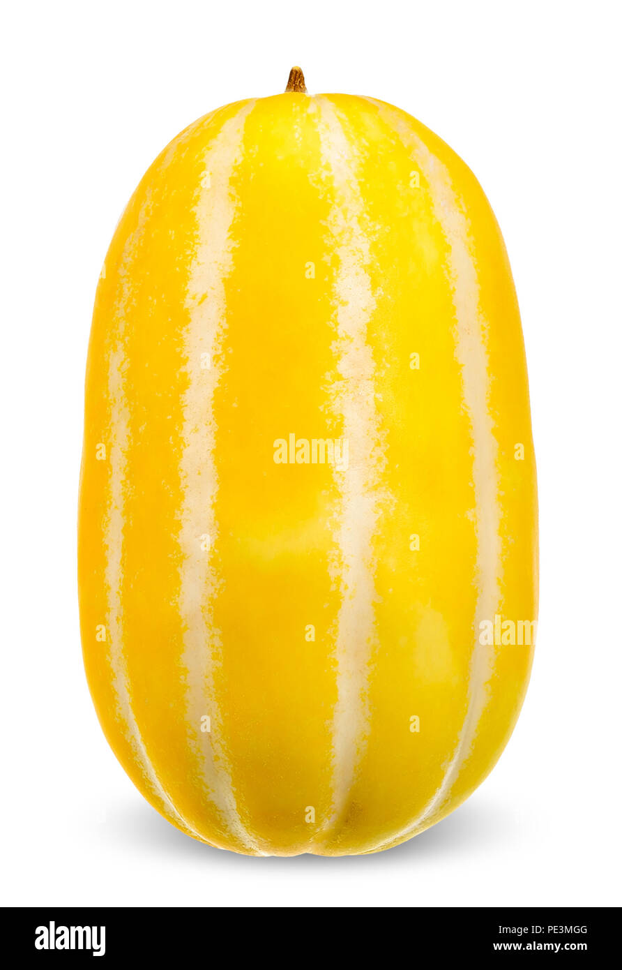Korean melon isolated on white with clipping path Stock Photo Alamy