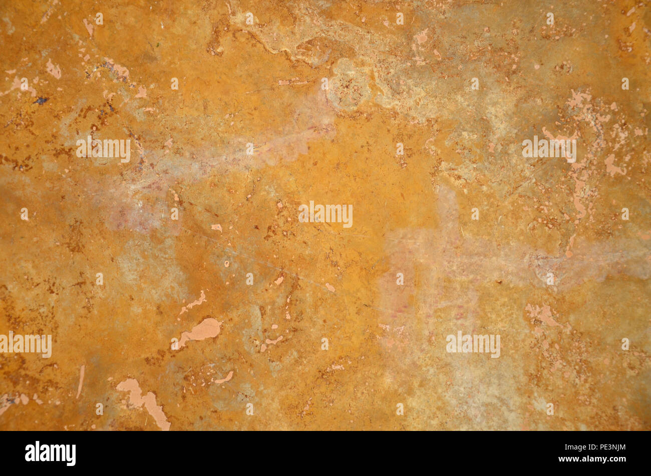 Yellow marble texture background blank for design Stock Photo