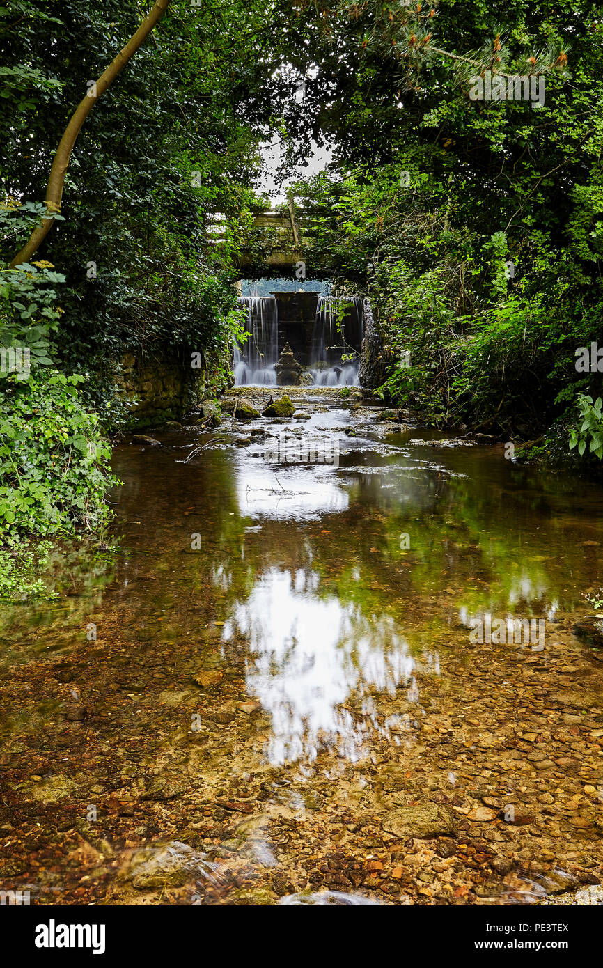 Bedale Stream, Bedale, North Yorkshire.U.K Stock Photo Alamy