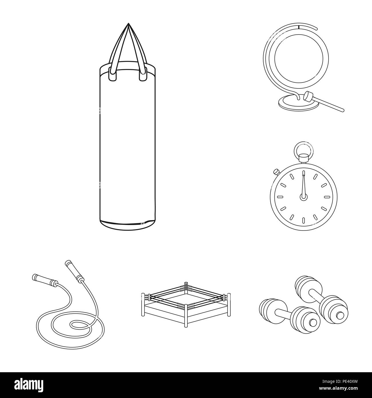 Boxing Knockdown Black And White Stock Photos Images Alamy