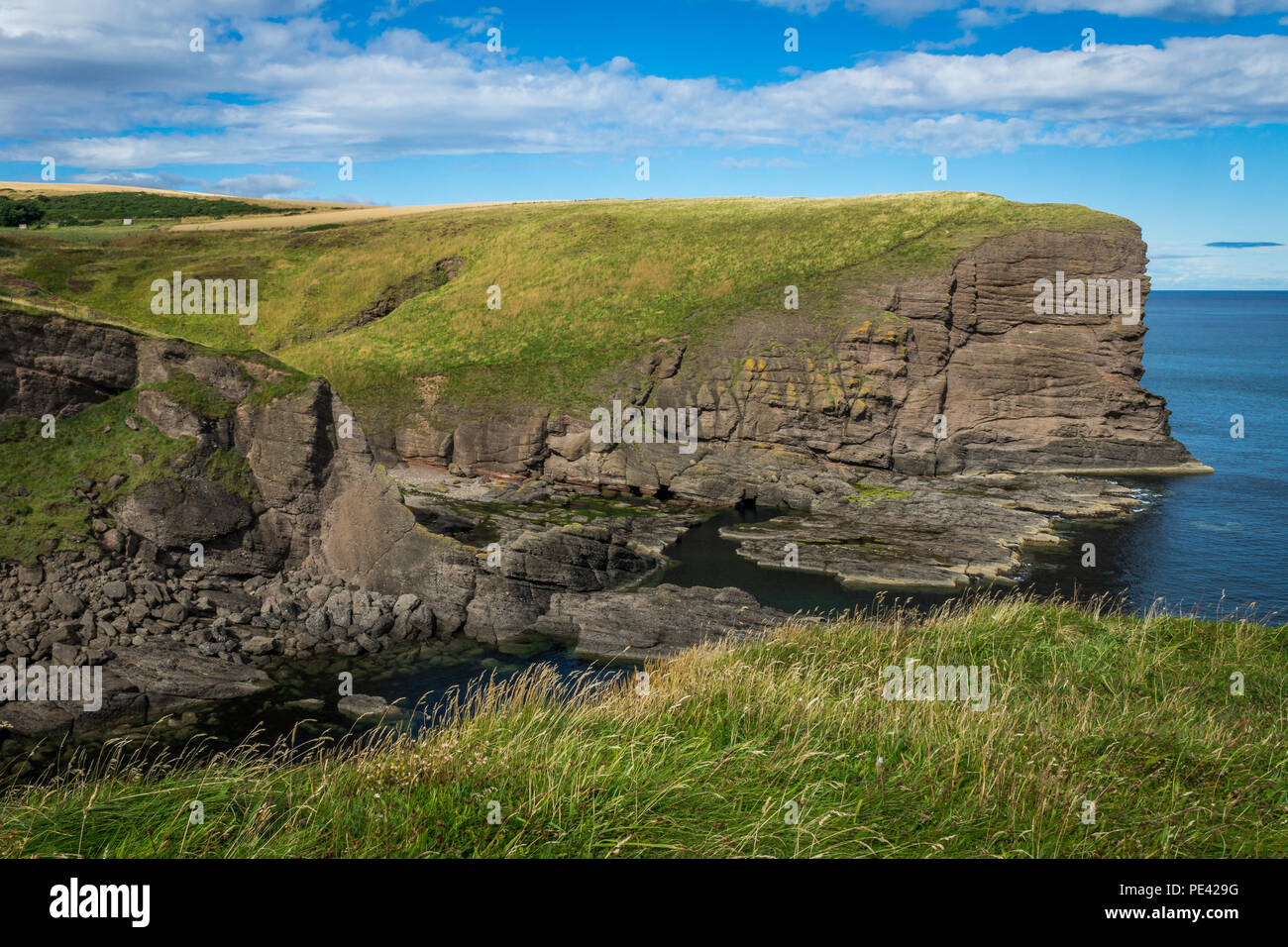 Lion's Head cliffs viewed from Fort Fiddes Stock Photo Alamy