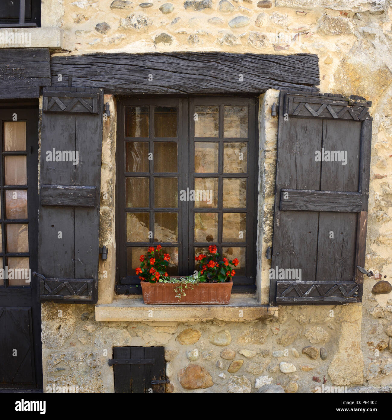 The pretty village of Perouges in the south of France Stock Photo - Alamy