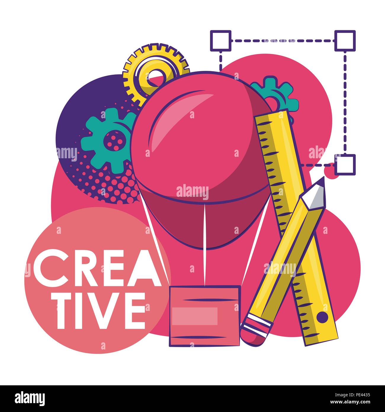 Creative graphic design Stock Vector Image & Art - Alamy