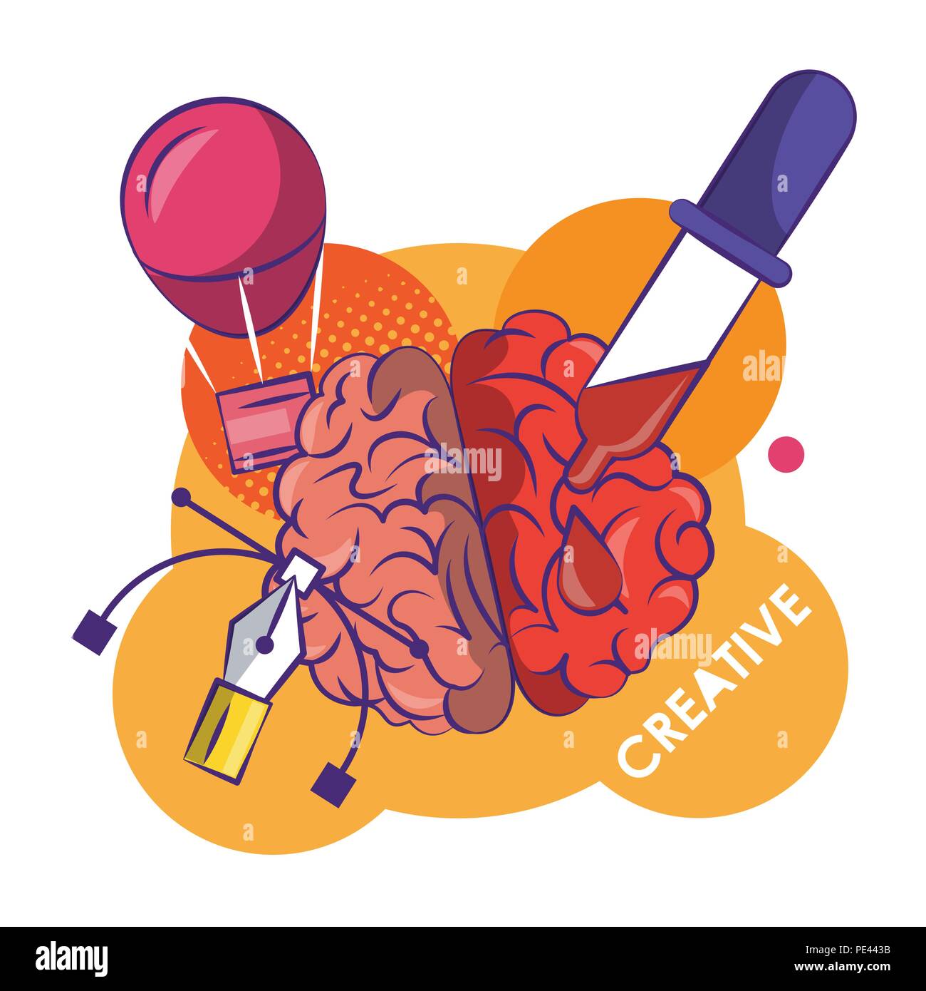 Creative graphic design Stock Vector Image & Art - Alamy